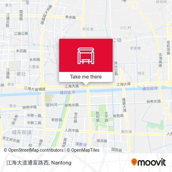 江海大道通富路西 map