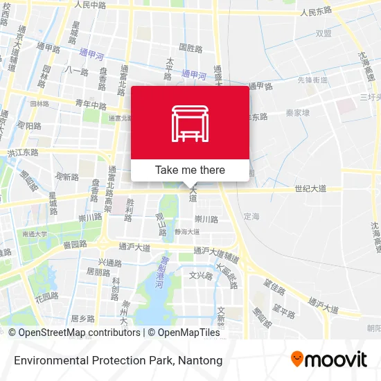 Environmental Protection Park map