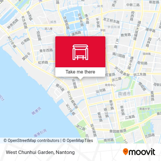 West Chunhui Garden map