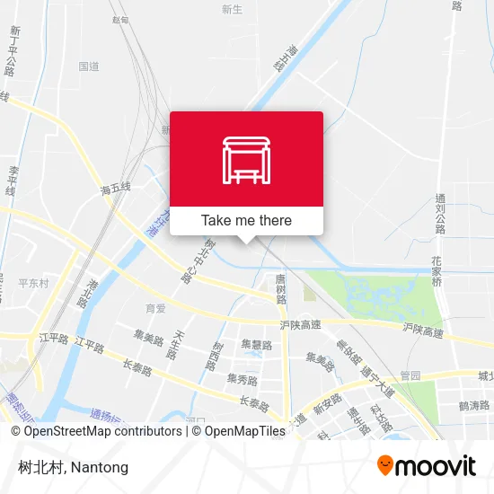 树北村 map