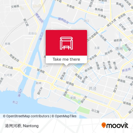 港闸河桥 map