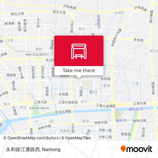 永和路江通路西 map