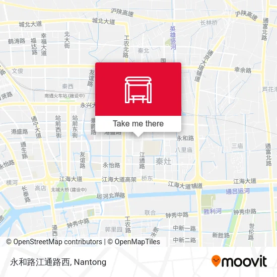 永和路江通路西 map