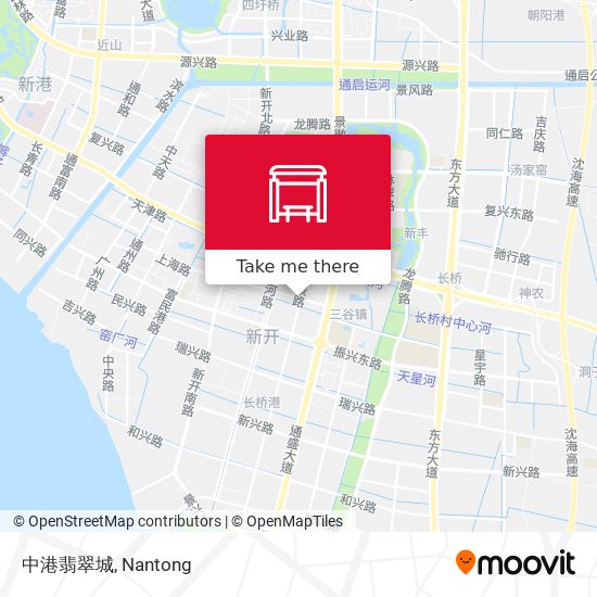 中港翡翠城 map