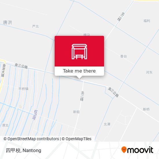 四甲校 map
