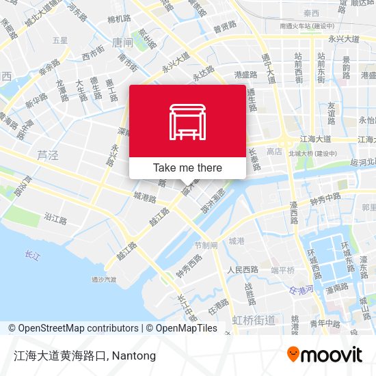 江海大道黄海路口 map