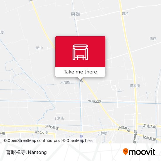 普昭禅寺 map