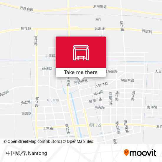 中国银行 map