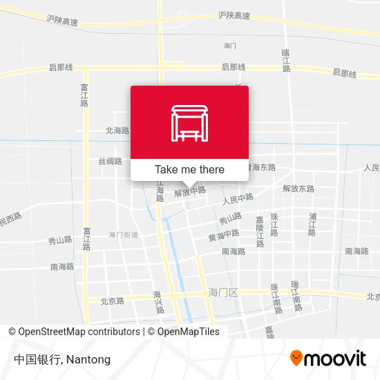 中国银行 map