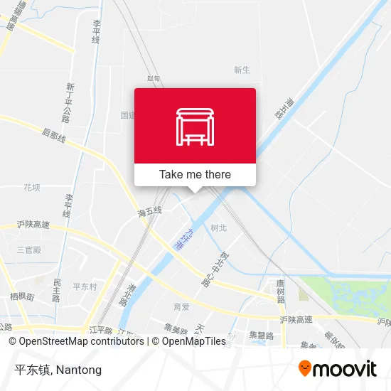 平东镇 map