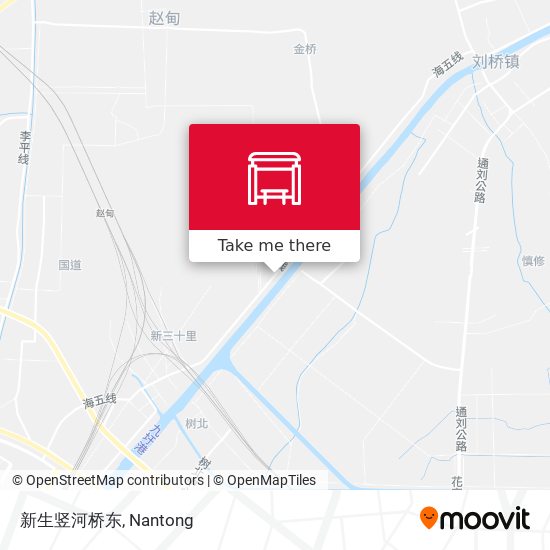 新生竖河桥东 map