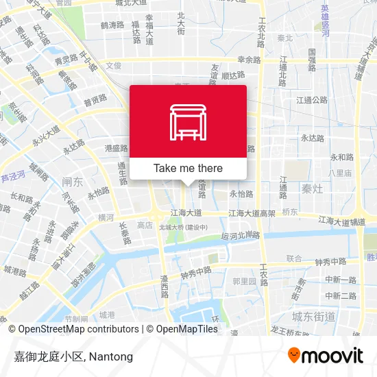 嘉御龙庭小区 map