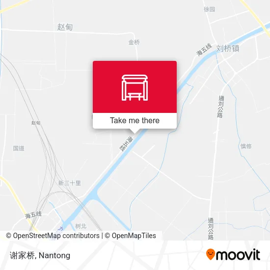 谢家桥 map