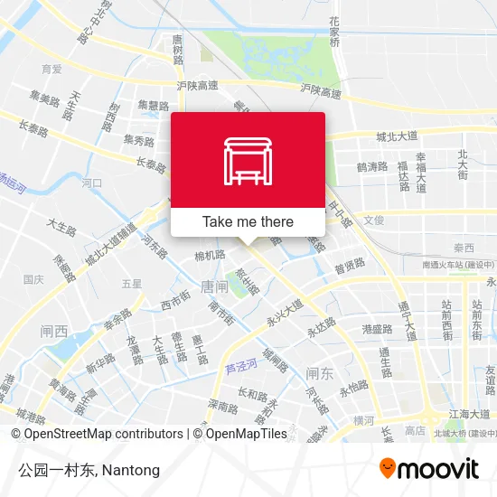 公园一村东 map