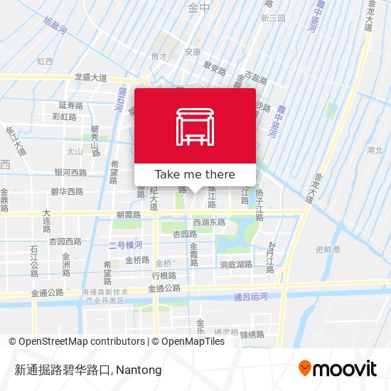 新通掘路碧华路口 map