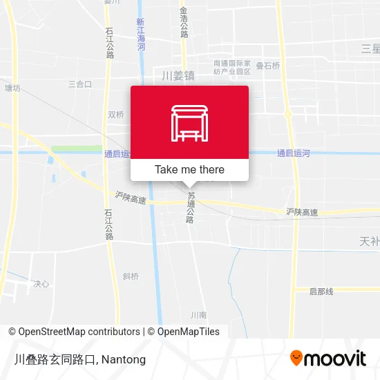 川叠路玄同路口 map