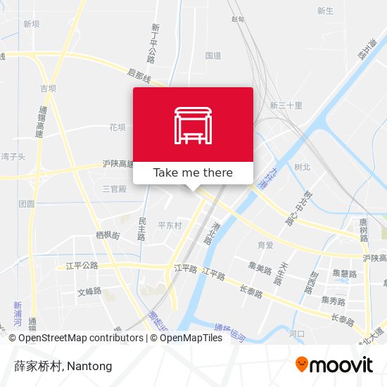 薛家桥村 map