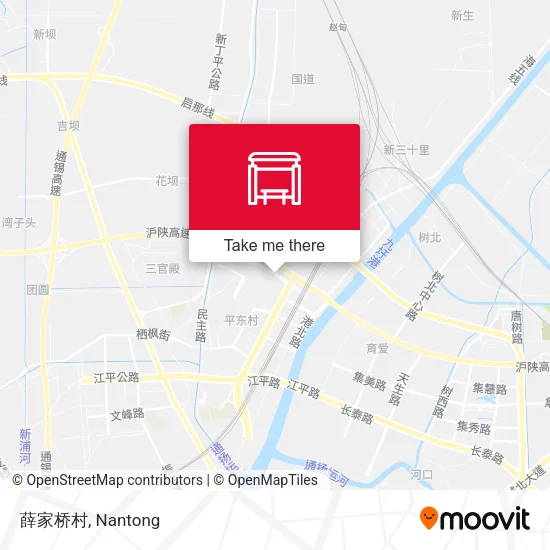 薛家桥村 map