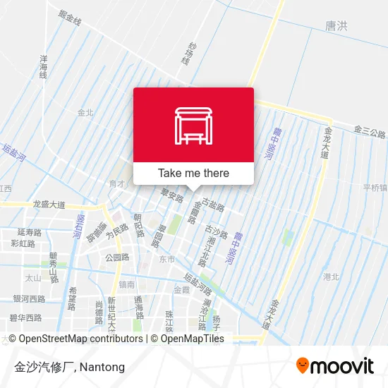 金沙汽修厂 map