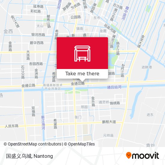 国盛义乌城 map