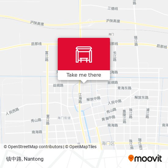镇中路 map