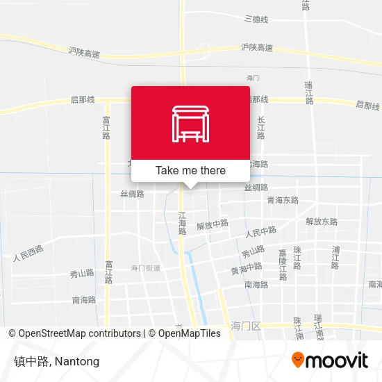 镇中路 map