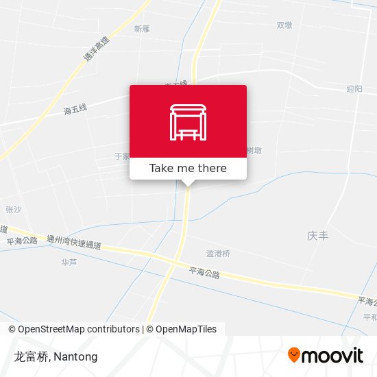 龙富桥 map