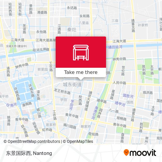 东景国际西 map