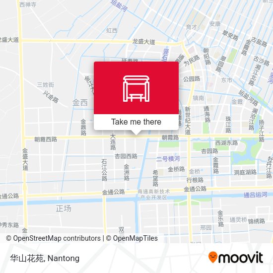 华山花苑 map