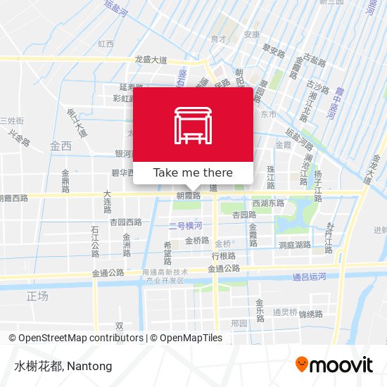 水榭花都 map