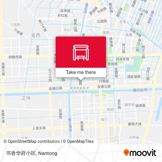 书香华府小区 map