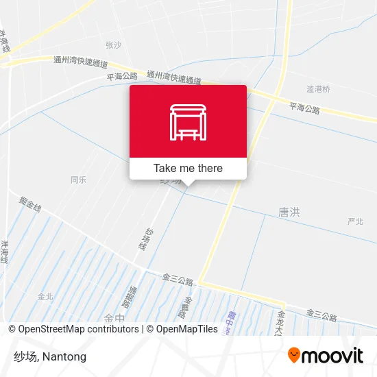纱场 map