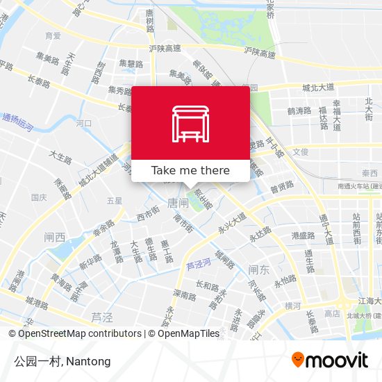 公园一村 map