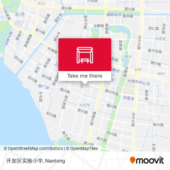 开发区实验小学 map