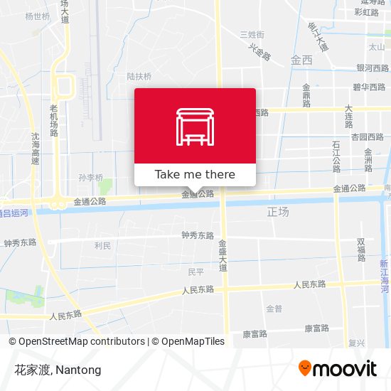 花家渡 map