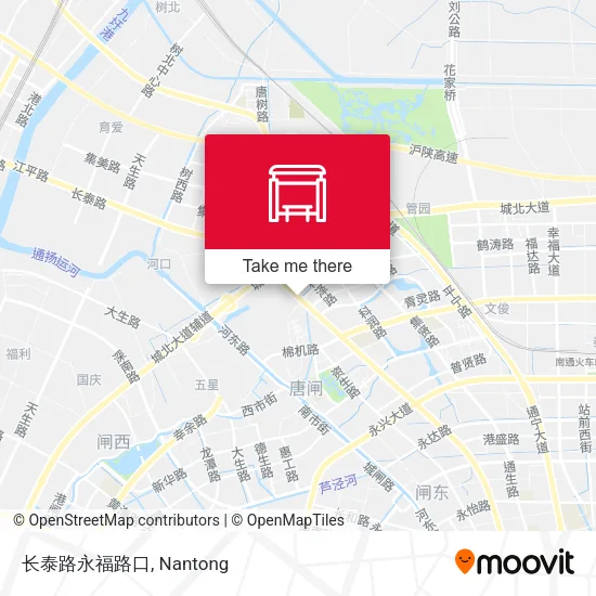 长泰路永福路口 map