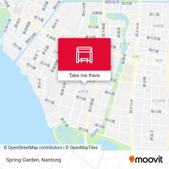 Spring Garden map