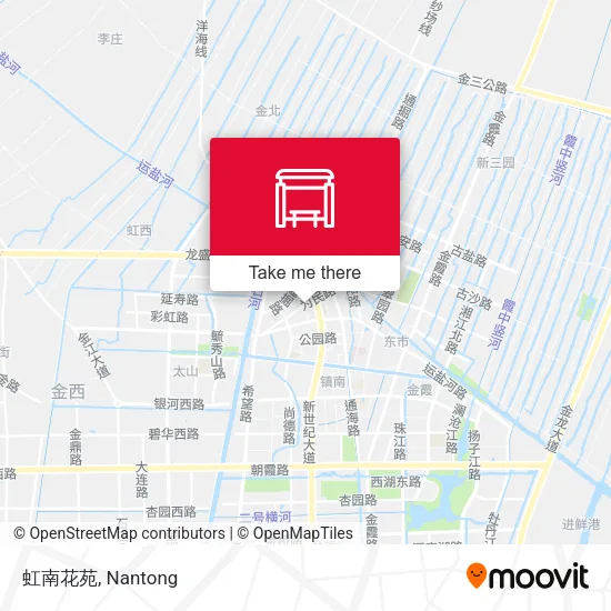 虹南花苑 map