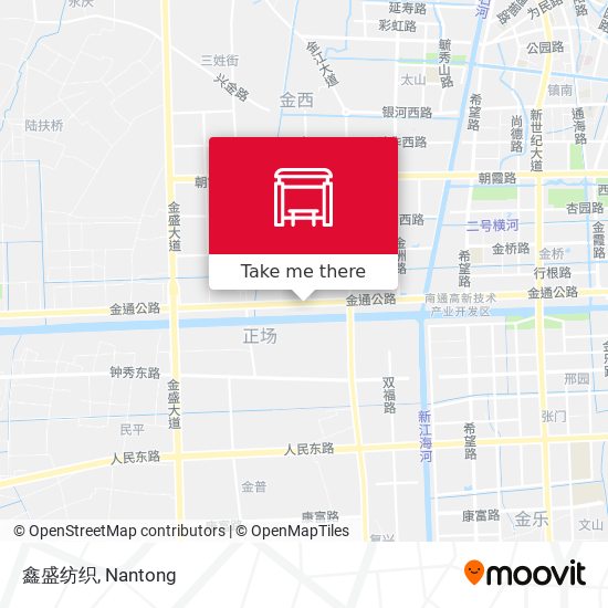 鑫盛纺织 map
