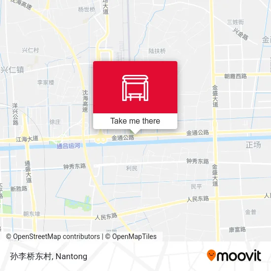 孙李桥东村 map