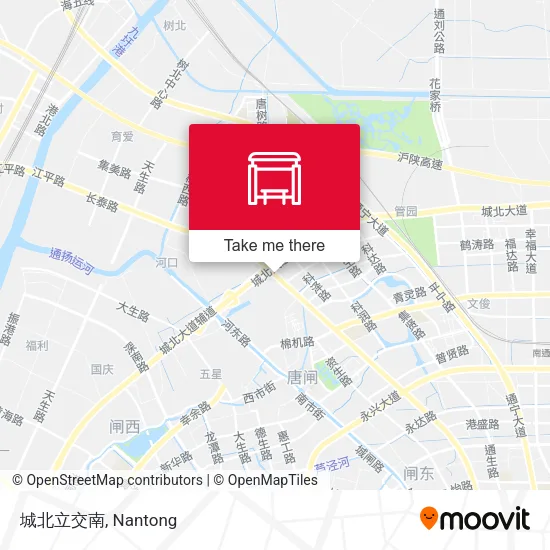 城北立交南 map