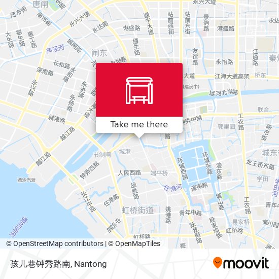 孩儿巷钟秀路南 map