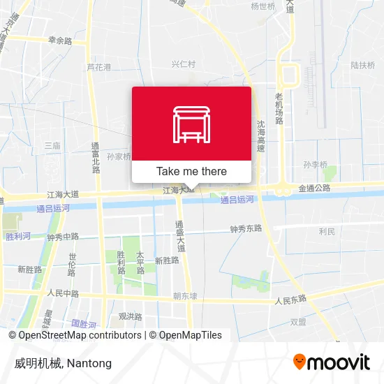 威明机械 map