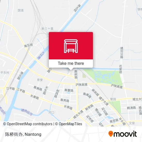 陈桥街办 map