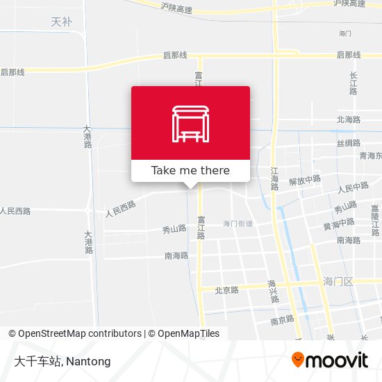 大千车站 map