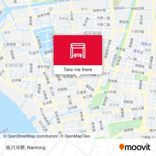 南川河桥 map