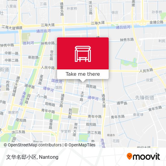 文华名邸小区 map