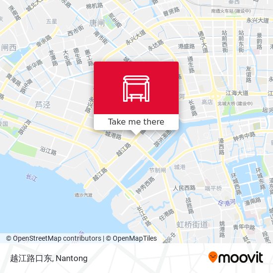 越江路口东 map