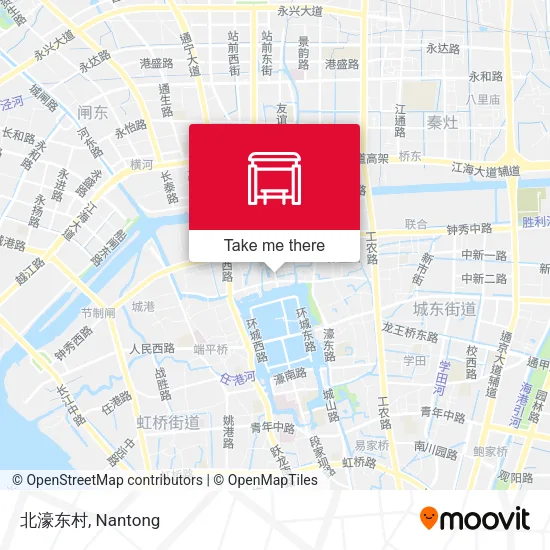 北濠东村 map