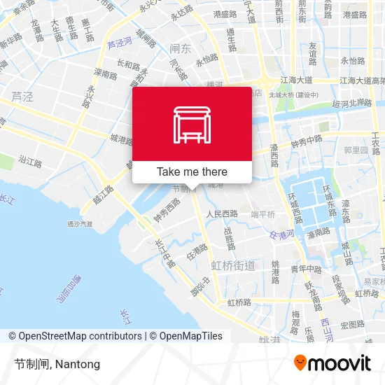 节制闸 map